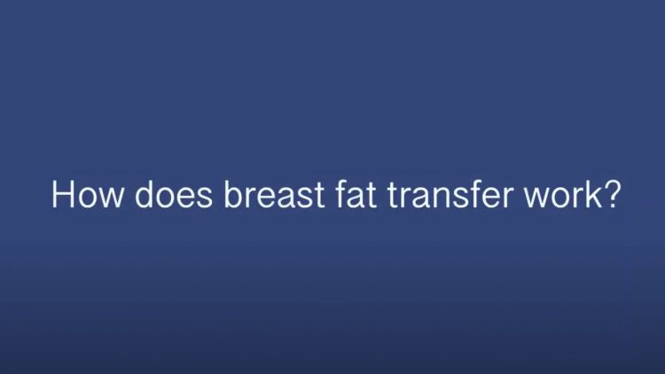 How does breast fat transfer work?